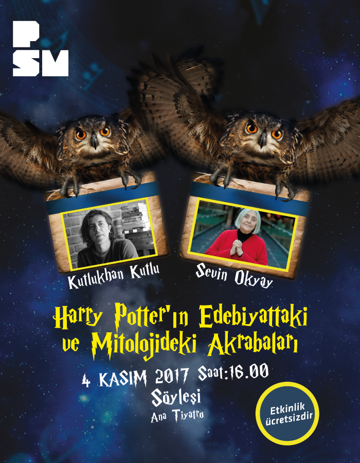 Harry Potter’ın Edebiyattaki ve Mitolojideki Akrabaları Etkinlik Afişi
