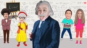 Zaman Makinesi 2 - Albert Einstein - Tiyatro 34 Etkinlik Afişi