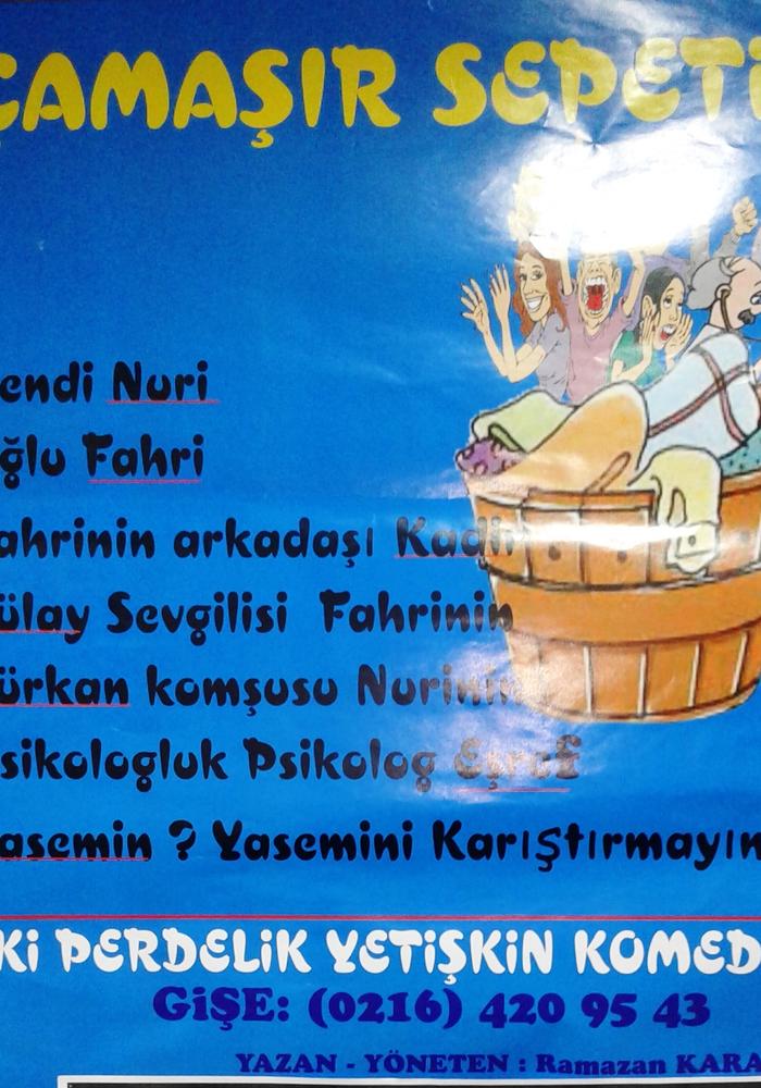 Çamaşır Sepeti Etkinlik Afişi