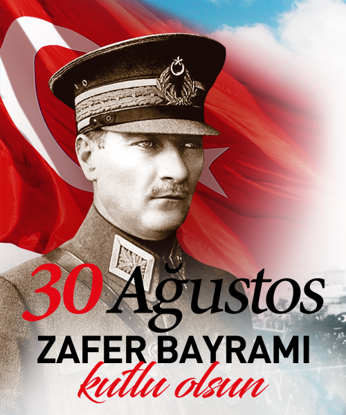30 Ağustos Zafer Bayramı Kutlama Programı Etkinlik Afişi