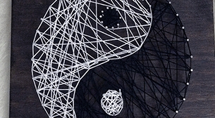 Masterpiece Galata String Art - Yin Yang Etkinlik Afişi