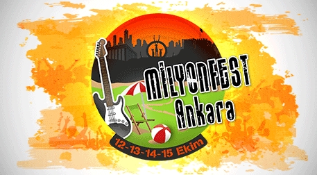Milyon Fest Ankara - Pazar Etkinlik Afişi