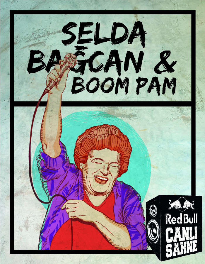 Red Bull Canlı Sahne - Selda Bağcan & Boom Pam  Etkinlik Afişi