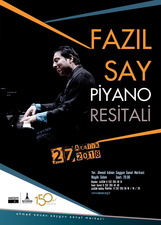 Fazıl Say Piyano Resitali Etkinlik Afişi