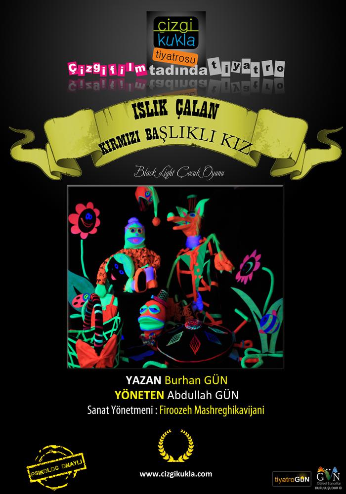 Islık Çalan Kırmızı Başlıklı Kız Etkinlik Afişi