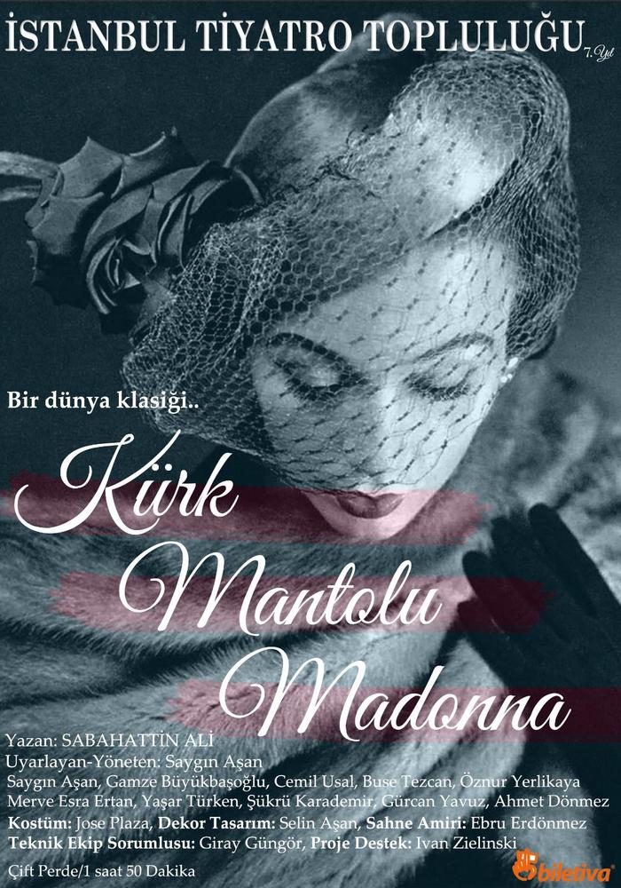 Kürk Mantolu Madonna (Ankara Turnesi) Etkinlik Afişi