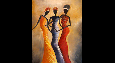 Masterpiece Ankara Resim - Afrikalı Kadınlar Etkinlik Afişi