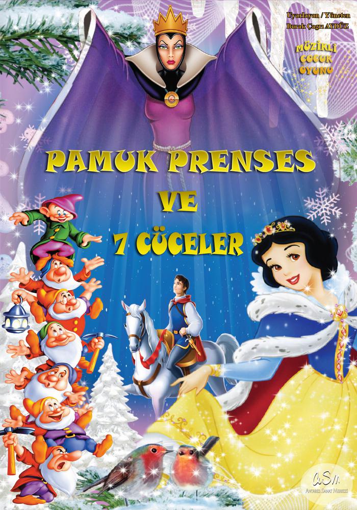 Pamuk Prenses ve Yedi Cüceler Etkinlik Afişi