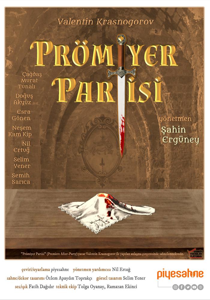 Prömiyer Partisi Etkinlik Afişi