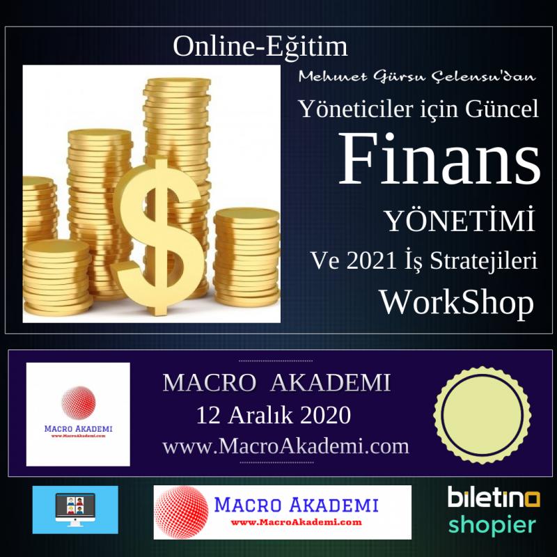 Yöneticiler için Güncel Finans, Kriz Yönetimi ve 2021 İş Stratejileri Eğitimi Etkinlik Afişi