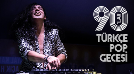 DJ Ali Taş ile 90'lar Pop Gecesi Etkinlik Afişi