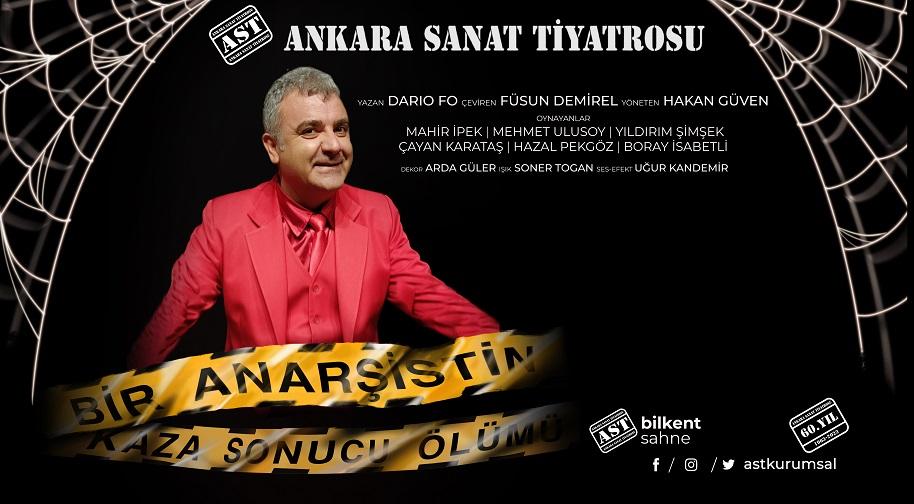 Bir Anarşistin Kaza Sonucu Ölümü Etkinlik Afişi