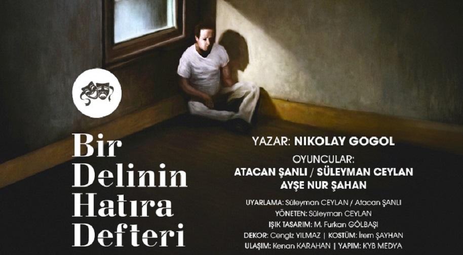 Bir Delinin Hatıra Defteri - Atacan Şanlı Etkinlik Afişi