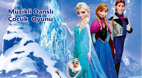 Karlar Ülkesi Mavi Şato Etkinlik Afişi