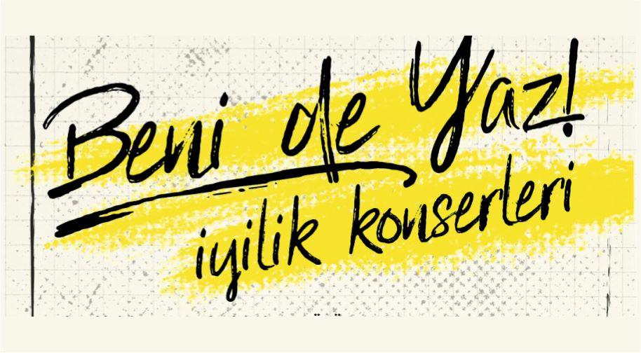 Beni de Yaz İyilik Konserleri - Mersin Etkinlik Afişi