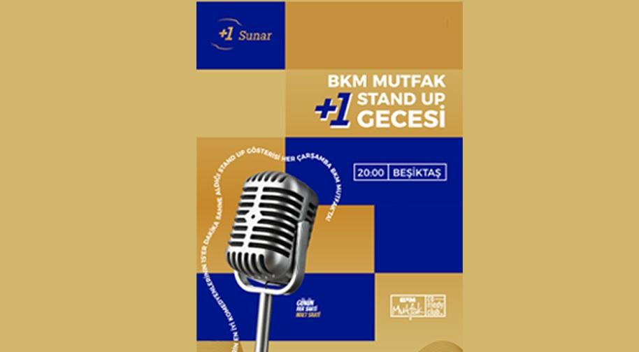 BKM Mutfak +1 Stand Up Gecesi Etkinlik Afişi