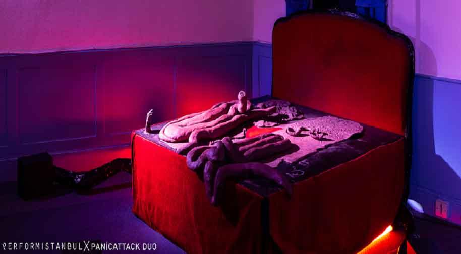 We Are Not Alone: Bir Panicattack Duo Retrospektifi, 2054 - Sergi Etkinlik Afişi