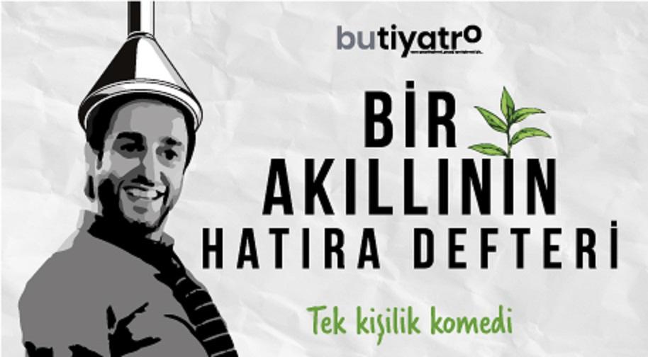 Bir Akıllının Hatıra Defteri Etkinlik Afişi