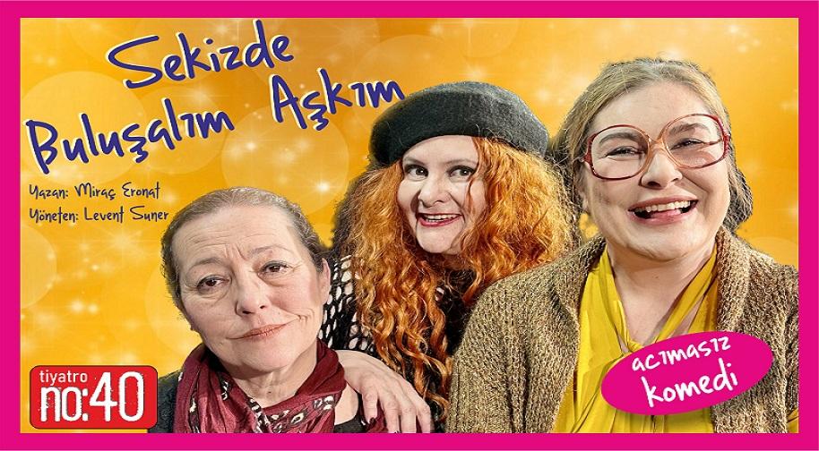 Sekizde Buluşalım Aşkım Etkinlik Afişi