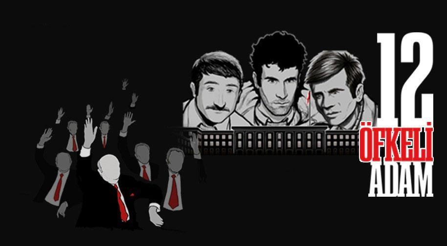 12 Öfkeli Adam Etkinlik Afişi