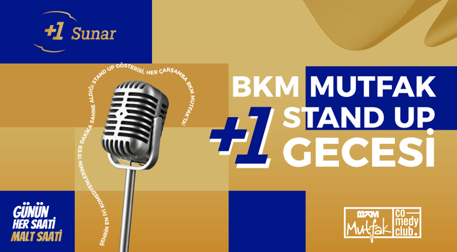 BKM Mutfak +1 Stand Up Gecesi
 Etkinlik Afişi