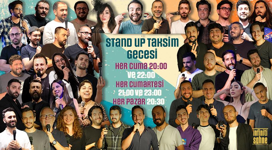 Taksim Stand Up Gecesi Etkinlik Afişi