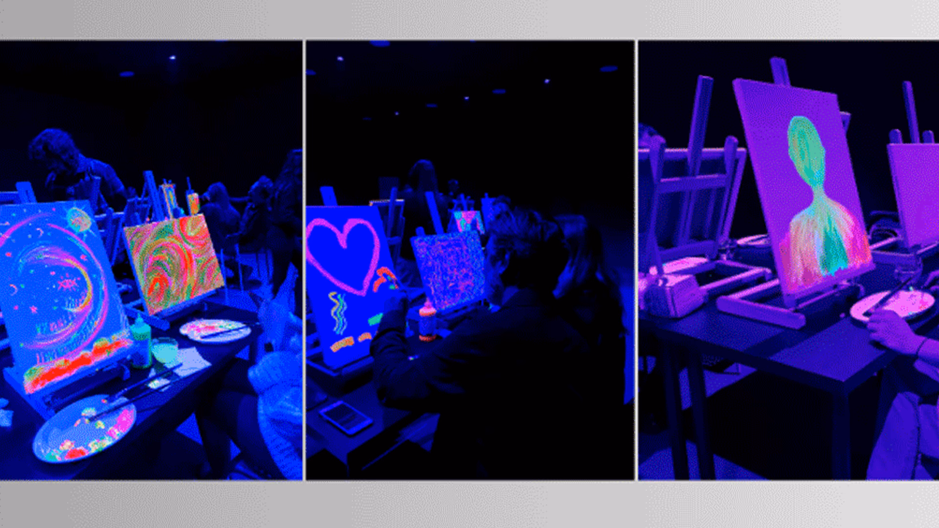 Paint in the Dark – Karanlıkta Resim