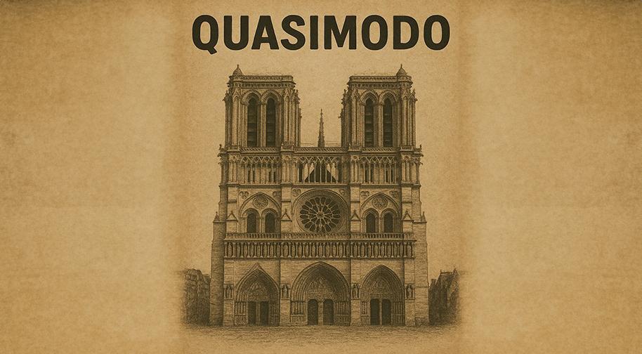 Notre - Dame ın Kamburu - Quasimodo etkinlik afişi