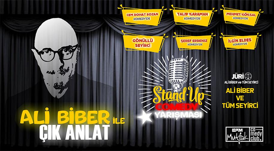 Ali Biber ile Çık Anlat Etkinlik Afişi