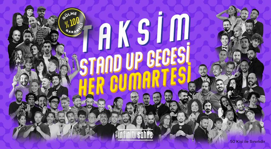 Taksim Stand up Gecesi Etkinlik Afişi