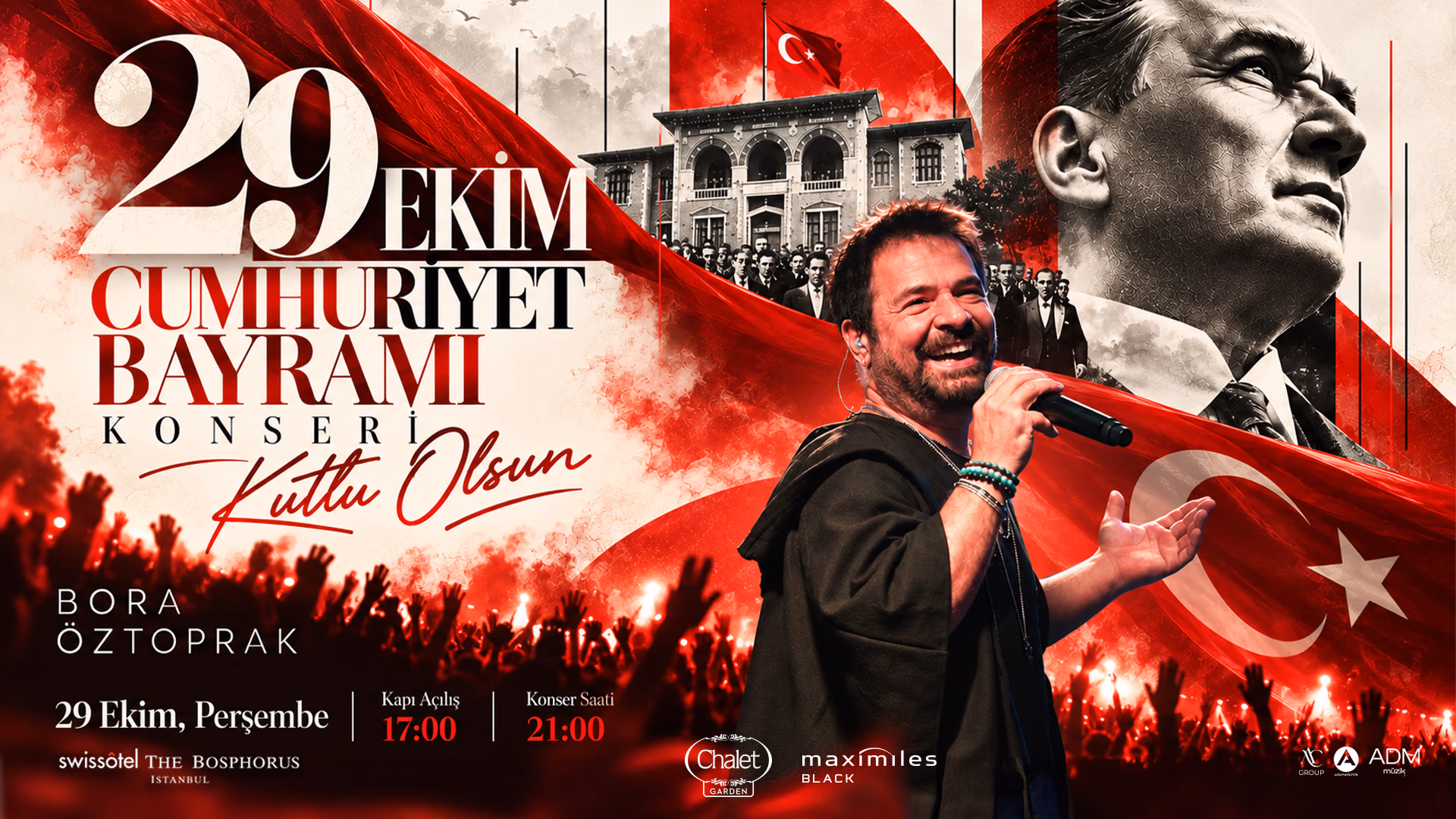 29 Ekim Cumhuriyet Bayramı Konseri - Bora Öztoprak