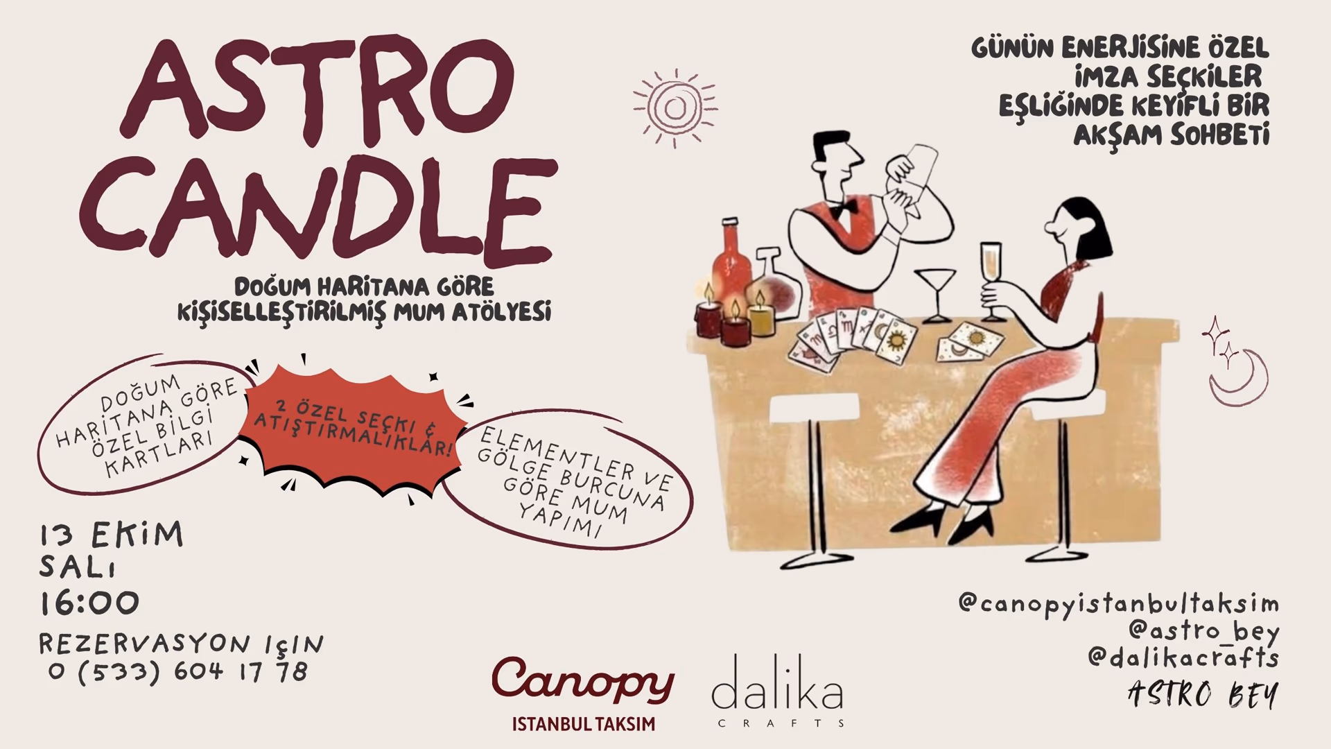 Astro Candle Workshop