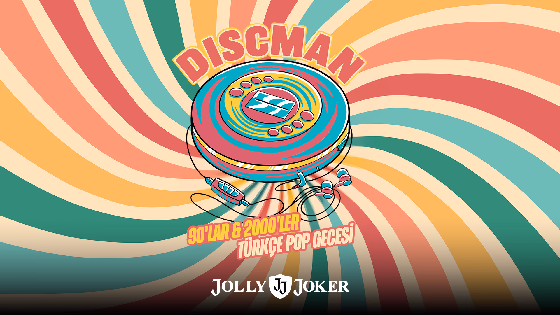 Discman 90’lar & 2000’ler Türkçe Pop Gecesi Yılbaşı Özel