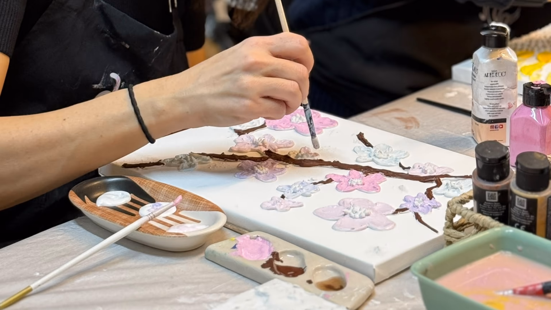 Dokulu Tablo Workshop