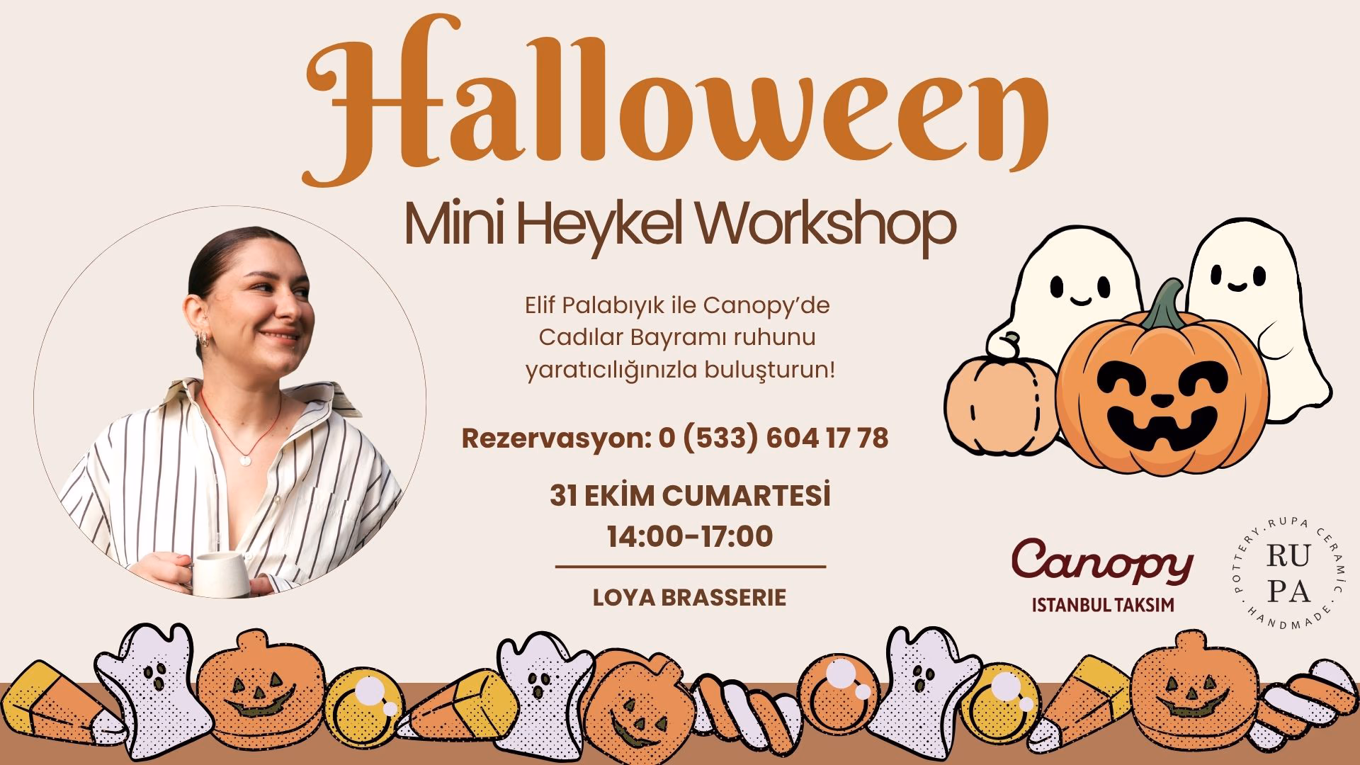 Halloween Mini Heykeller Workshop