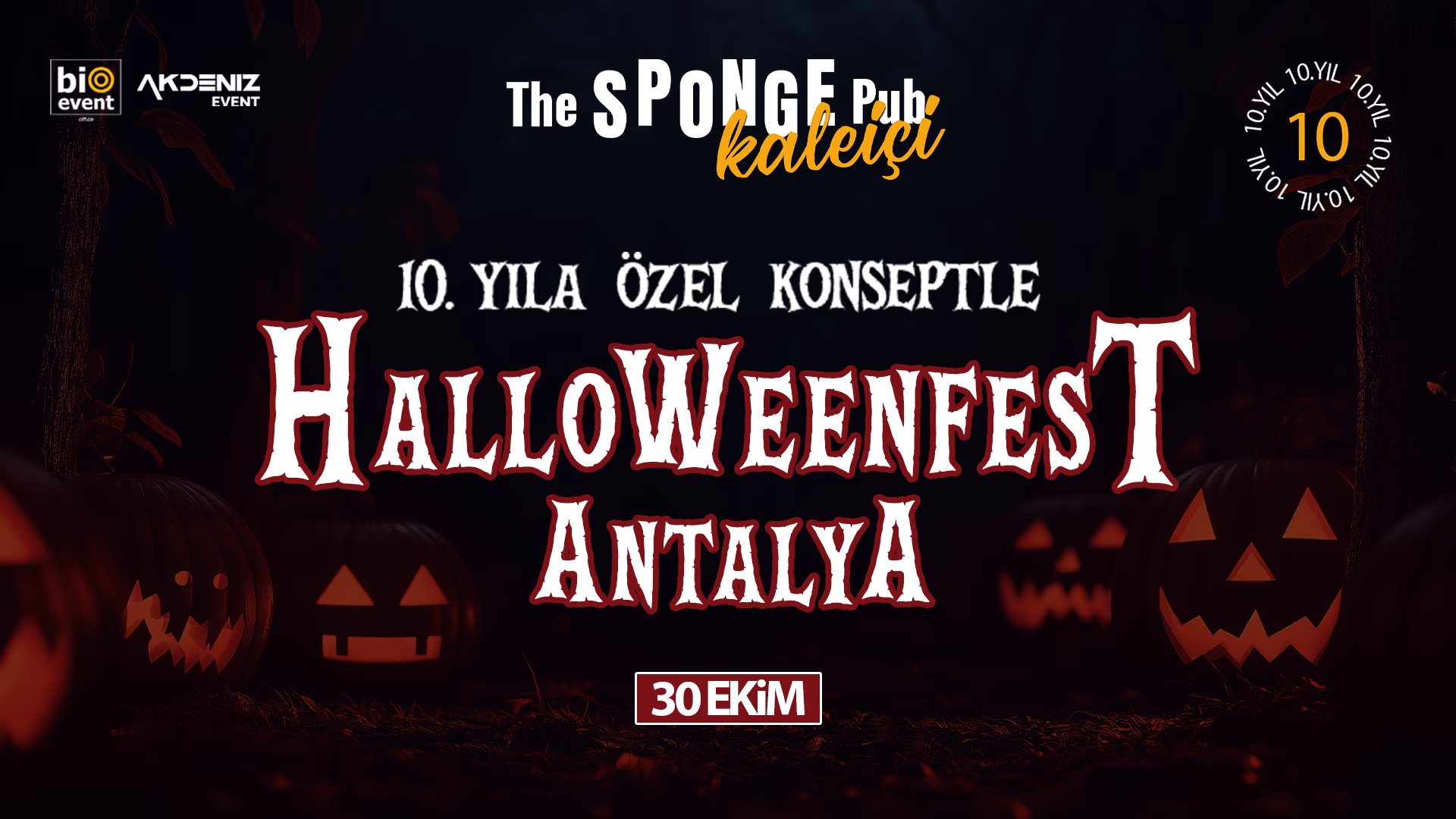Halloweenfest Antalya 10. Yıl