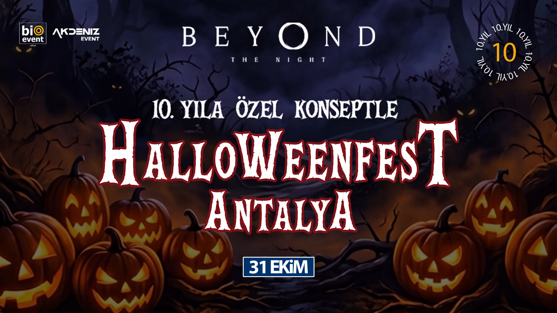 Halloweenfest Antalya 10. Yıl