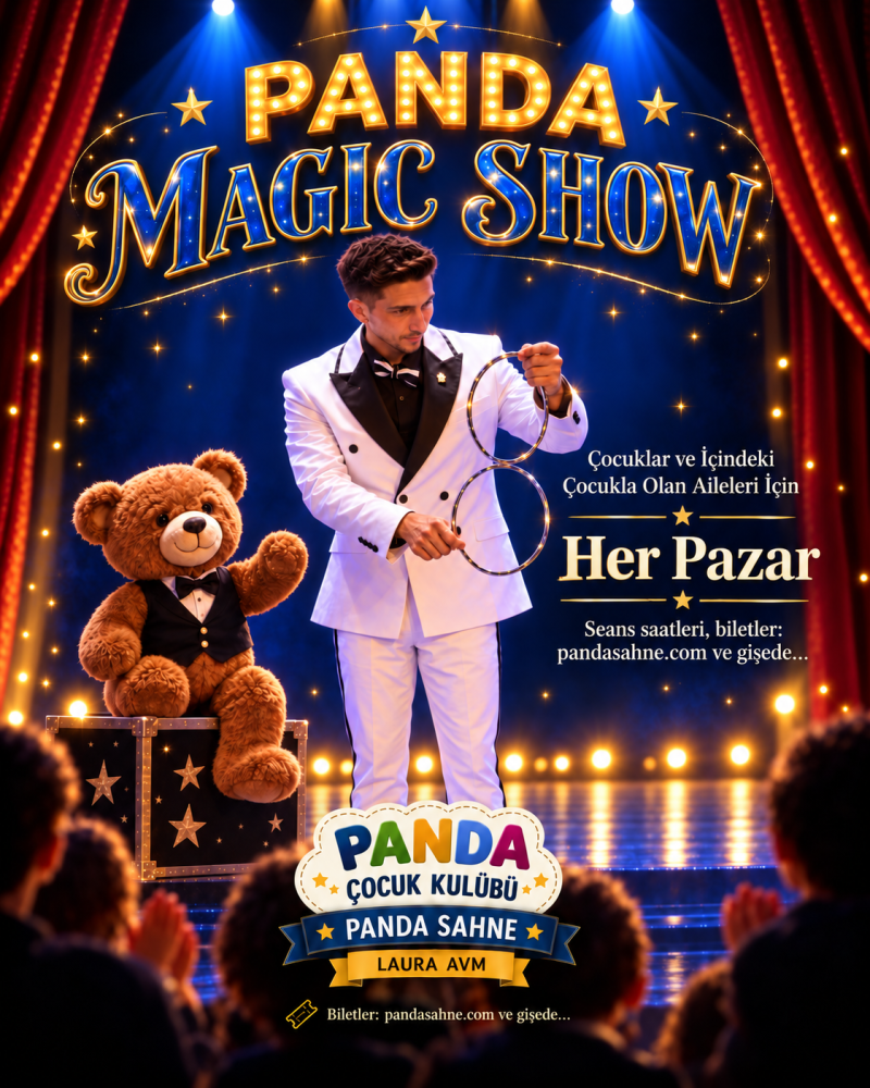 Panda Magic Show etkinlik afişi