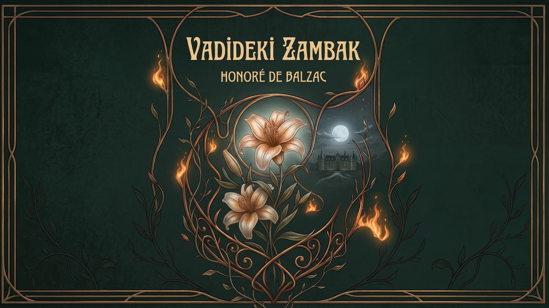 Vadideki Zambak etkinlik afişi