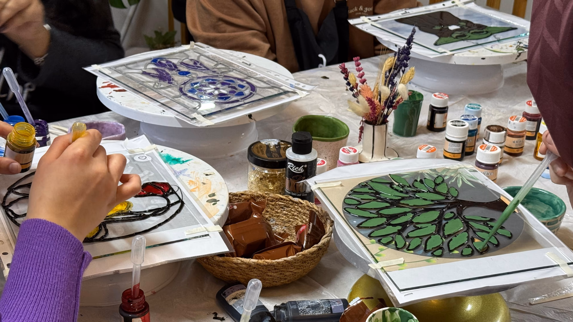 Vitray Cam Boyama Workshop