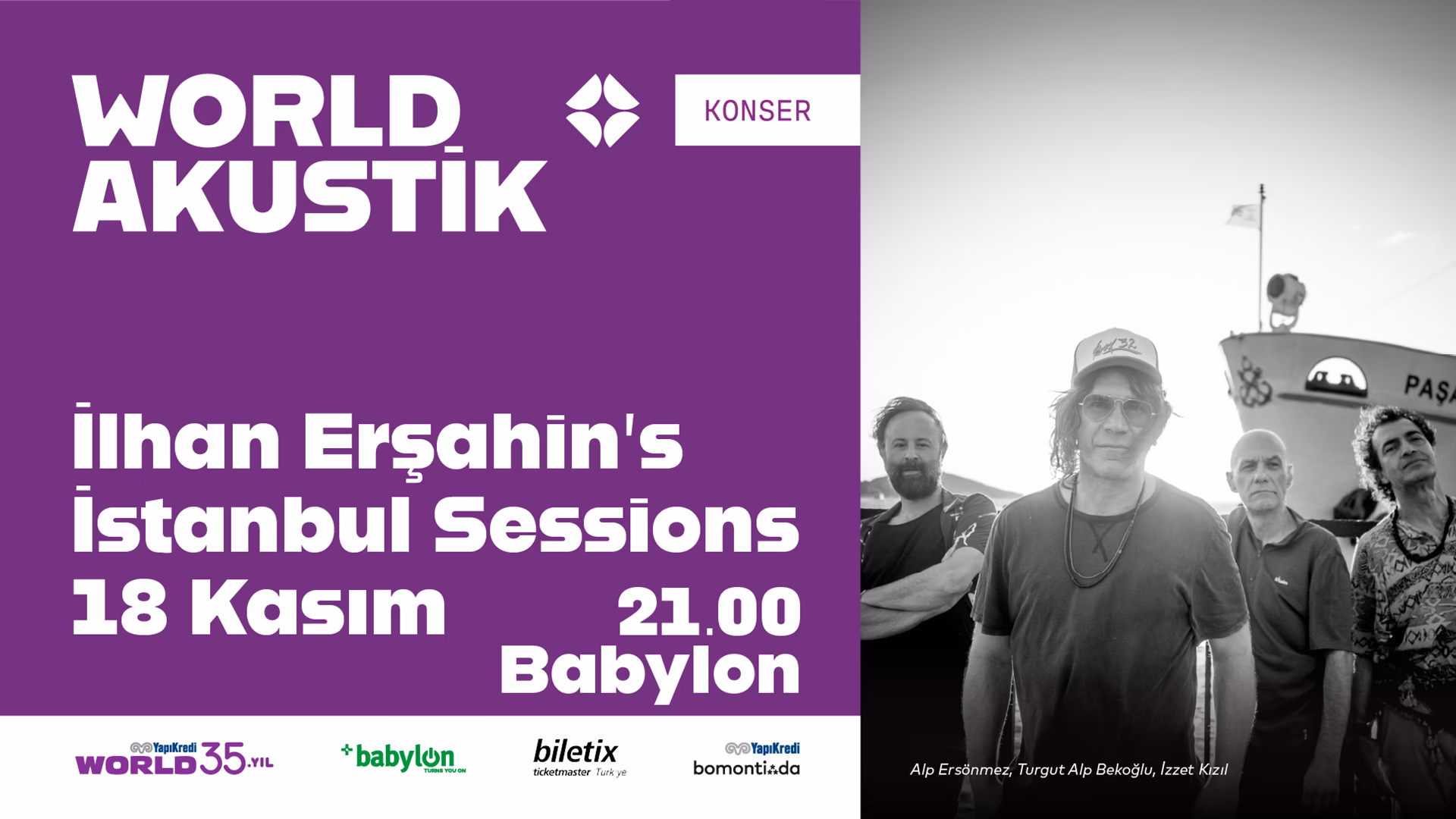 World Akustik İlhan Erşahin's Istanbul Sessions