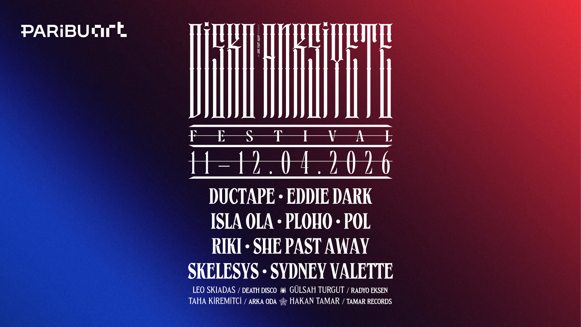 Disko Anskiyete Festival - Kombine 11-12 Nisan 2026