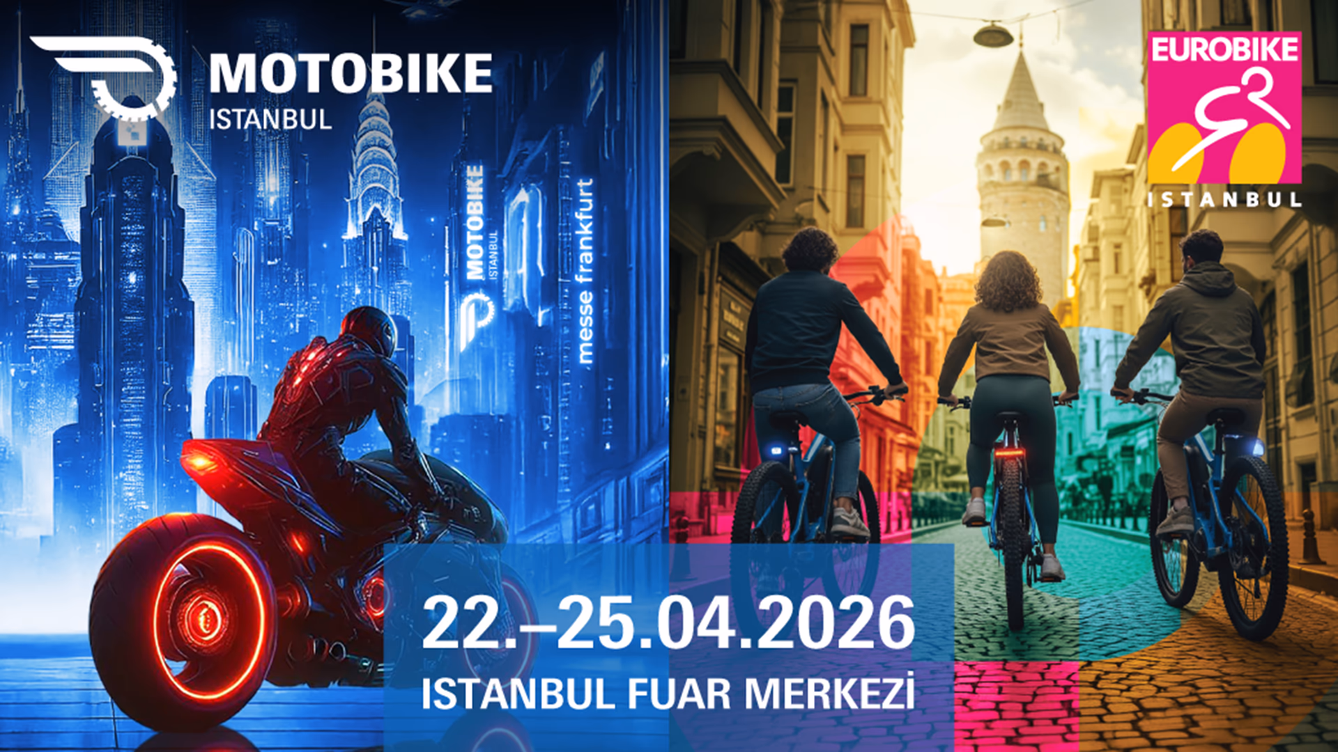 Motobike Istanbul ve Eurobike Istanbul - Kombine Etkinlik Afişi