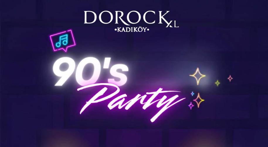 90's Party Etkinlik Afişi