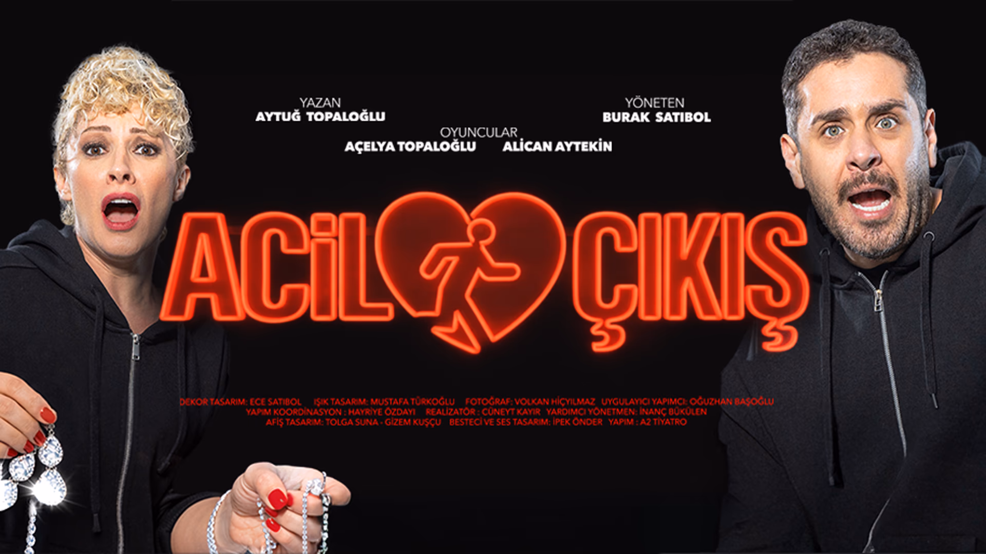 Acil Çıkış etkinlik afişi