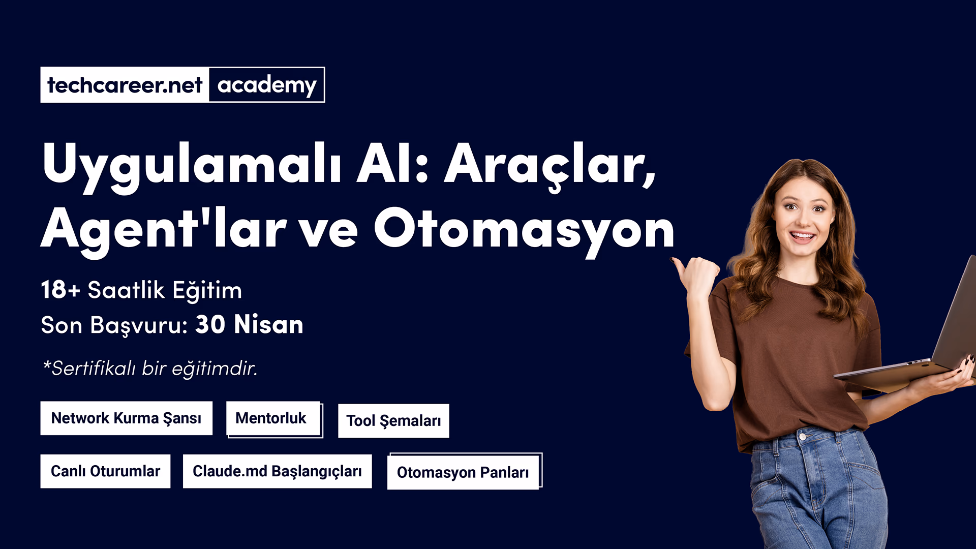 Eğitim: Uygulamalı AI: Araçlar Agentlar ve Otomasyon