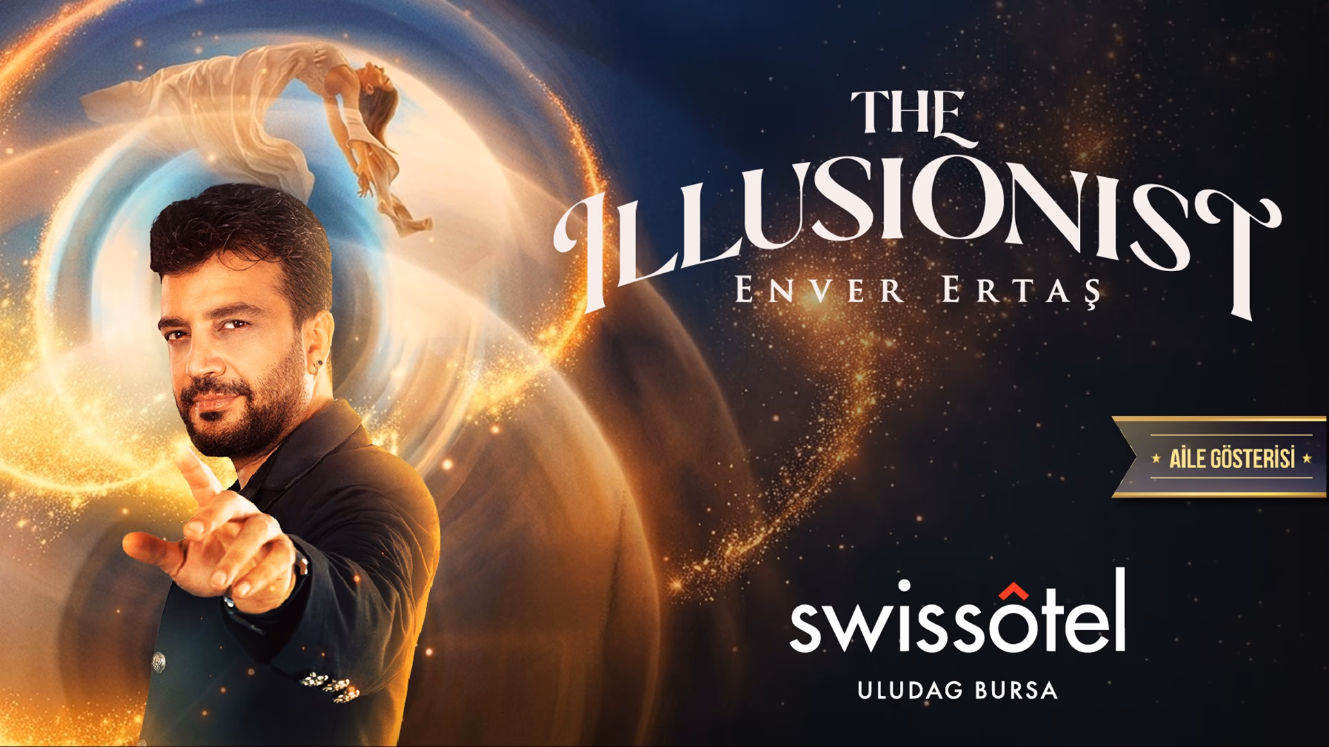 The Illusionist Enver Ertaş Etkinlik Afişi