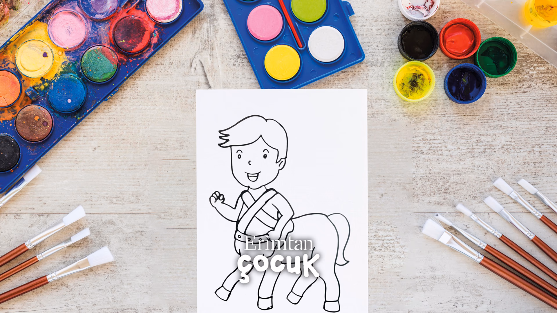 Aile Atölyesi Bir Mitolojik Karakter: Kentaur 4-6 Yaş