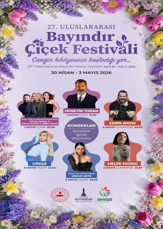 Bayındır 27.Uluslararası Çiçek Festivali