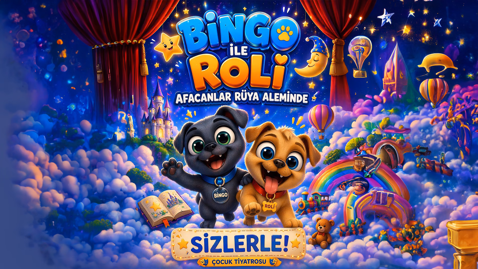 Bingo ile Roli Afacanlar Rüya Aleminde etkinlik afişi